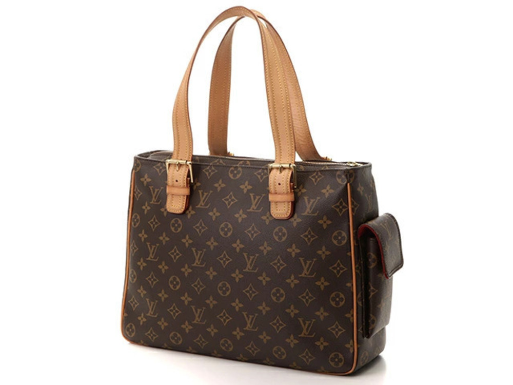 Louis Vuitton Cite Bag Monogram Tote Multipli Brown
